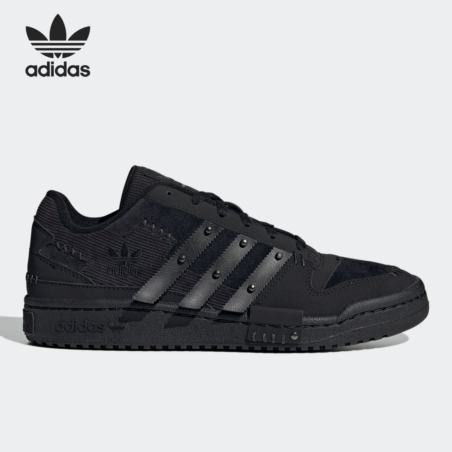 Adidas/阿迪达斯正品三叶草 FORUM LOW 男女木偶系列板鞋GW8726