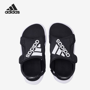 Adidas/阿迪达斯正品夏季新款儿童运动透气露趾凉鞋GY8386