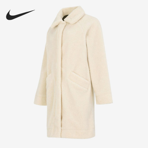 Nike/耐克正品当季新款女子仿羊羔绒运动翻领外套FB1799-281