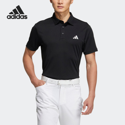阿迪达斯男子新款时尚运动POLO衫