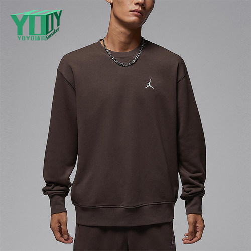 Nike/耐克正品Jordan男士休闲圆领针织套头运动卫衣FV7296-237