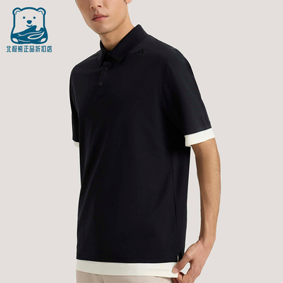 Adidas/阿迪达斯正品2026男士运动休闲经典舒适透气POLO衫KE4041