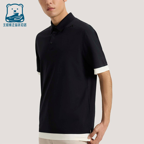 Adidas/阿迪达斯正品2026男士运动休闲经典舒适透气POLO衫KE4041