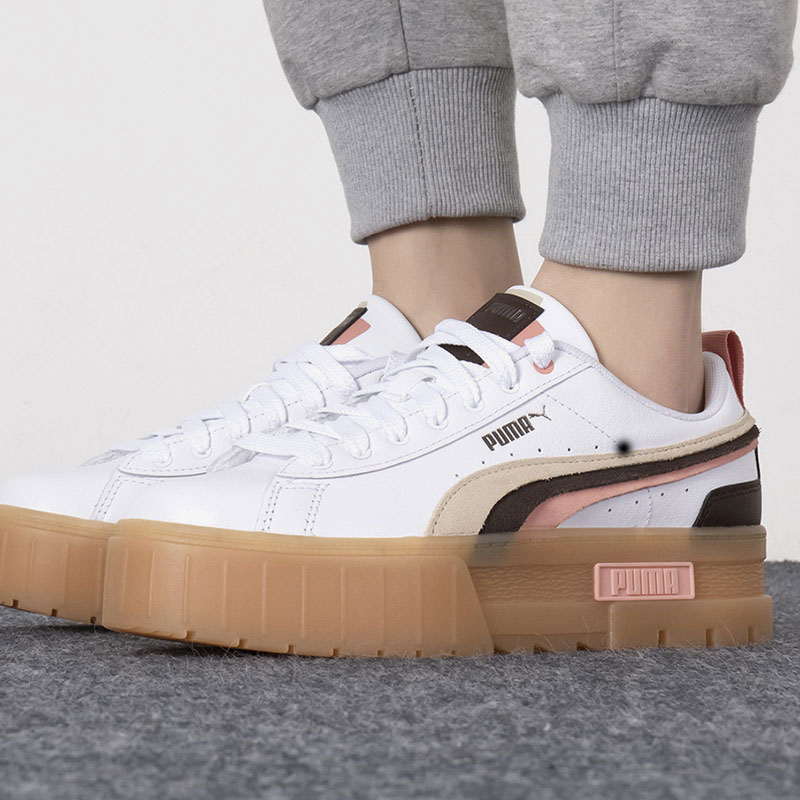 Puma/彪马正品当季新款厚底松糕鞋女子运动休闲鞋384871-01