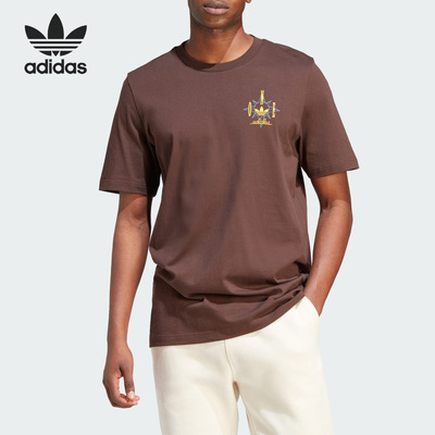 Adidas/阿迪达斯正品三叶草GRAPHIC TEE男子运动短袖IR7589