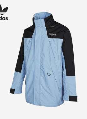 Adidas/阿迪达斯正品三叶草男子保暖运动中长款羽绒服H13576