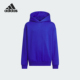 Adidas JI9627 儿童休闲连帽卫衣套头衫 阿迪达斯正品 2024新款