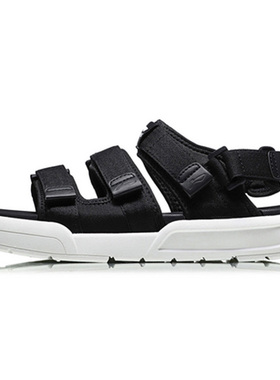 Lining/李宁正品男子时尚潮流轻便透气舒适魔术贴运动凉鞋AGUN012