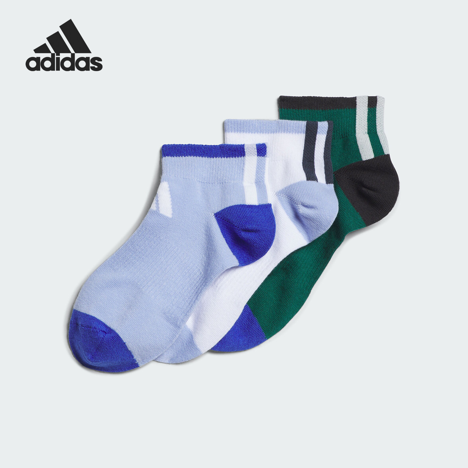 Adidas/阿迪达斯正品当季新款儿童运动休闲袜子三双装JN9656,童装/婴儿装/亲子装,儿童袜子(0-16岁),淘宝优惠券,粉丝福利购,淘宝优惠卷