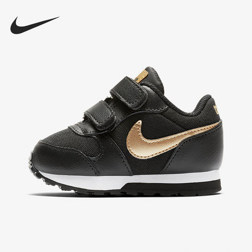 Nike/耐克正品冬季新款小童运动耐磨魔术贴跑步鞋CJ6926-001