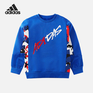 Adidas/阿迪达斯正品 LB MIX CREW 儿童舒适运动卫衣 H40300