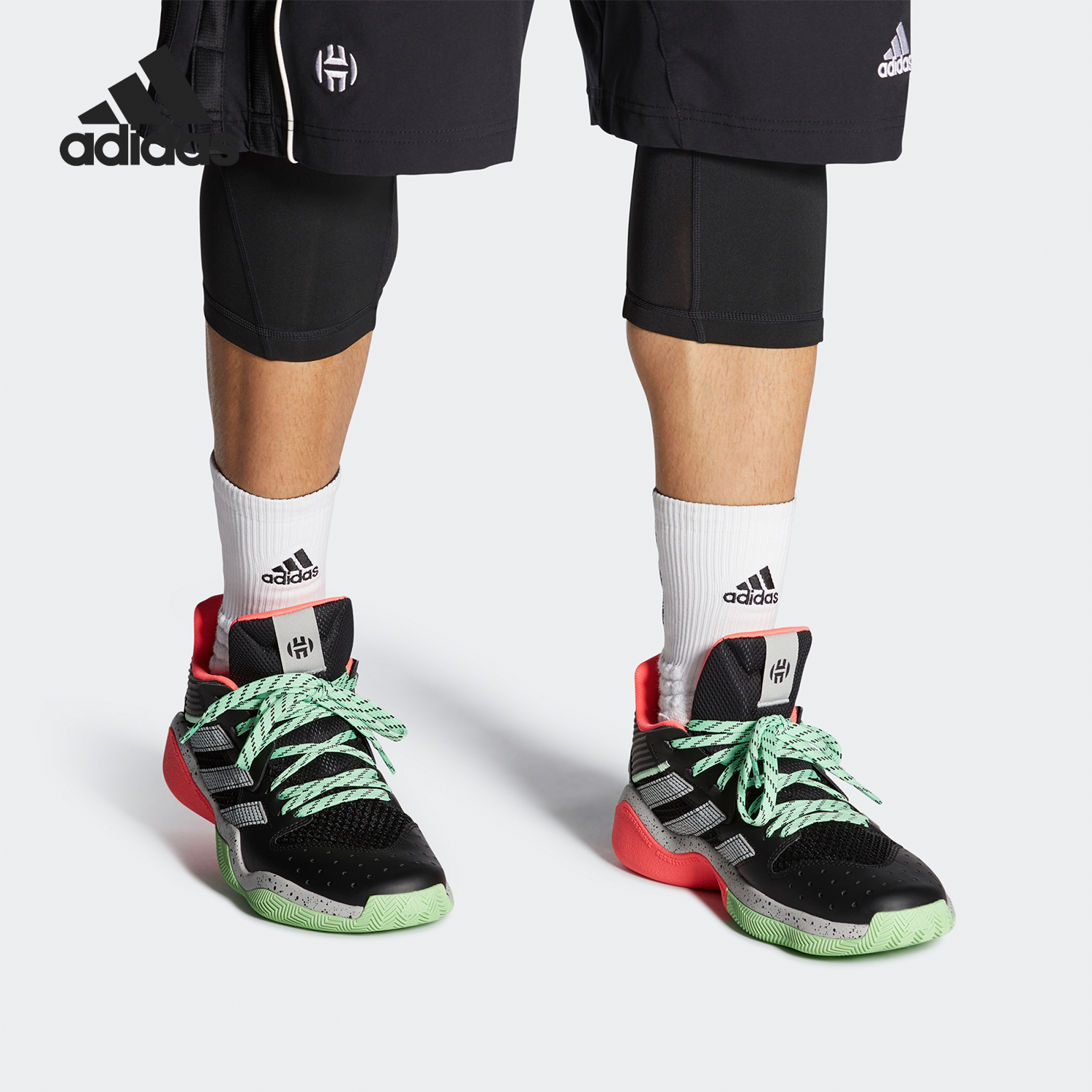 Adidas/阿迪达斯正品Harden Stepback 1男士耐磨实战篮球鞋FW8486