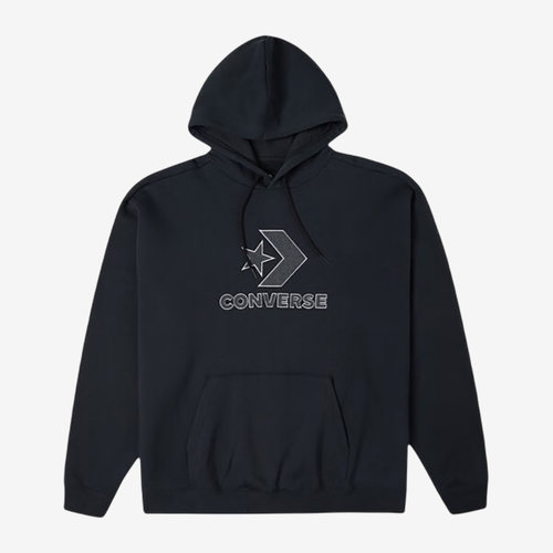 Converse匡威正品新款 男女运动休闲加绒连帽套头卫衣10024915