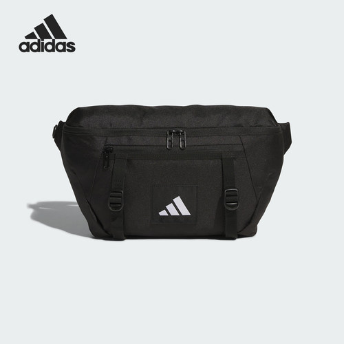 Adidas/阿迪达斯正品2025年秋季男女运动收纳便携挎包JM7150