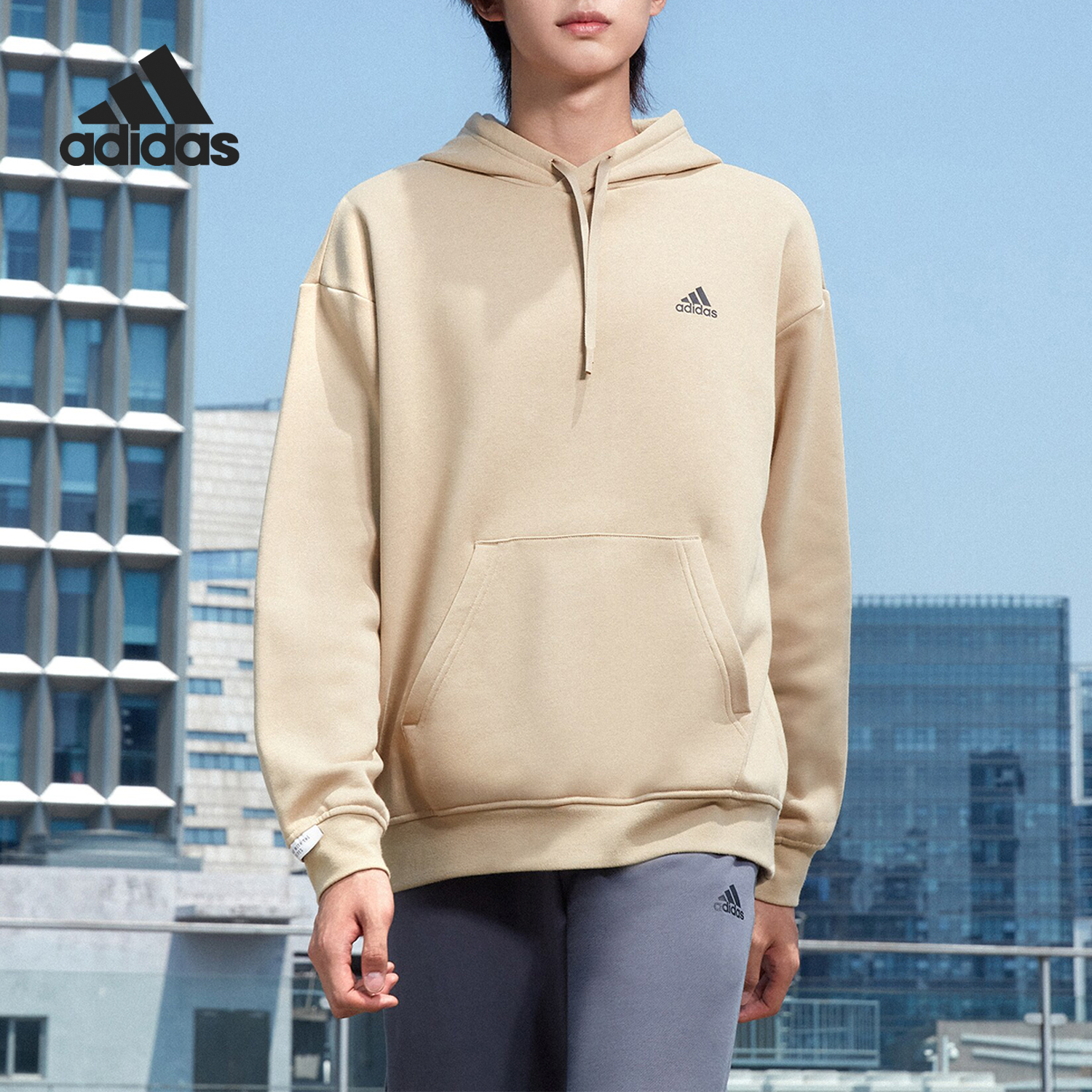 Adidas/阿迪达斯情侣长袖卫衣