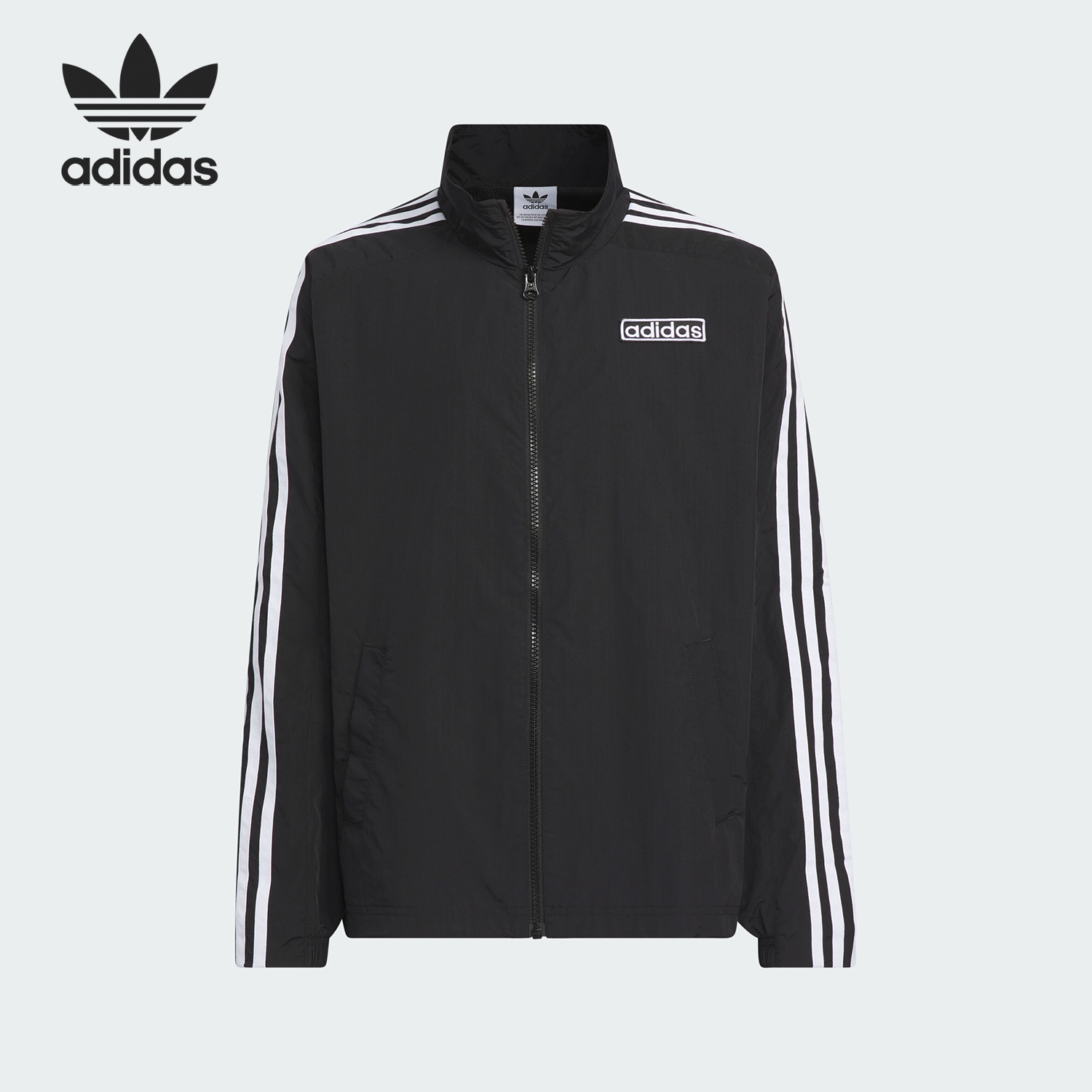 阿迪达斯大童户外风宽松夹克外套