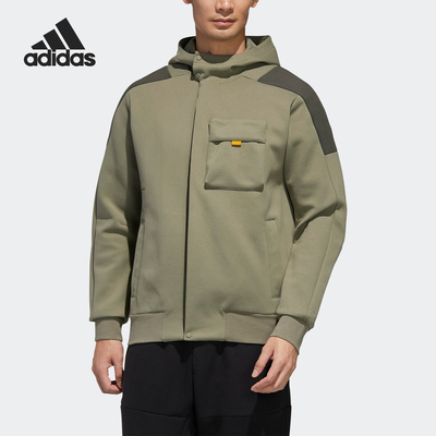 Adidas/阿迪达斯正品当季新款男子休闲舒适运动夹克外套GM4421