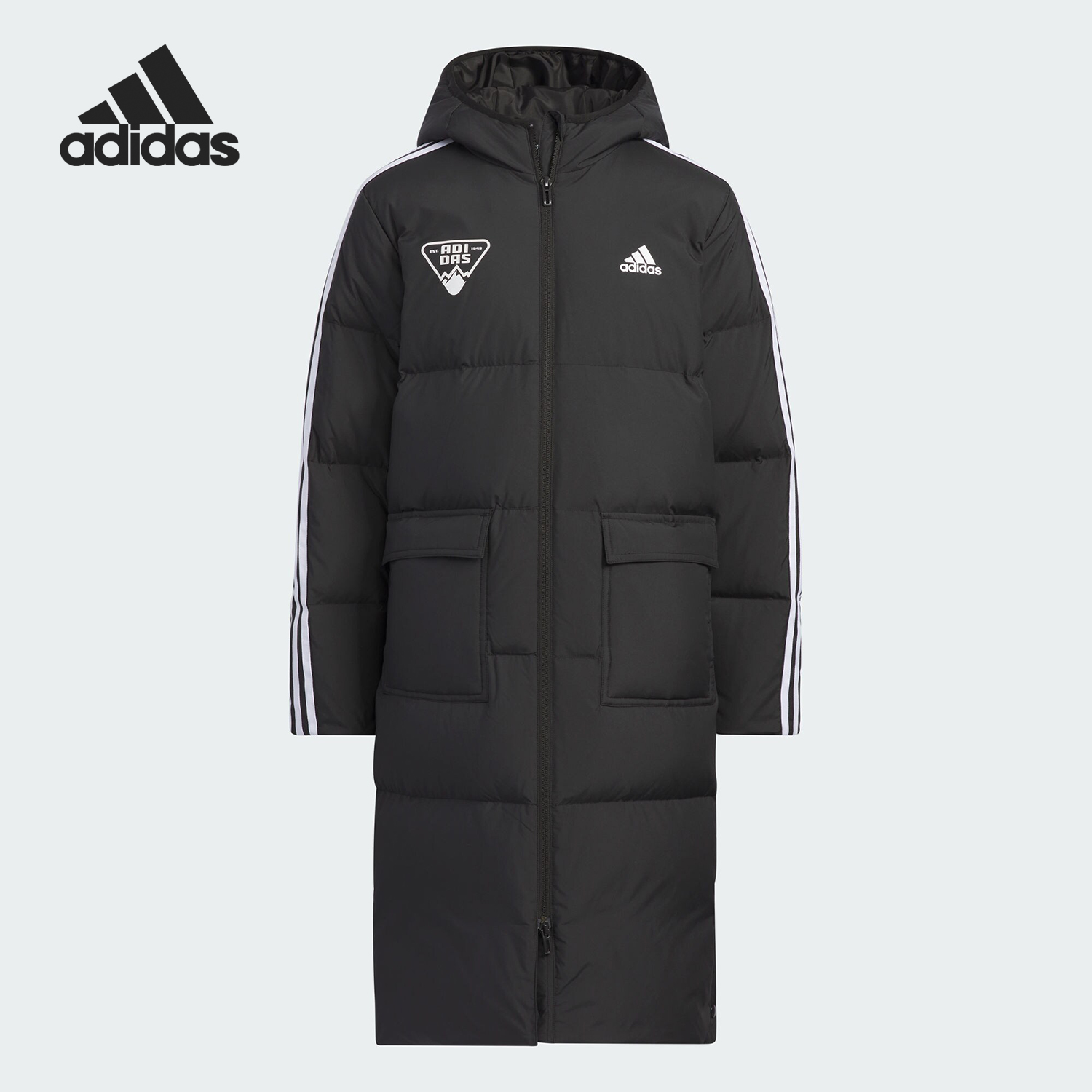 阿迪达斯正品儿童保暖羽绒服