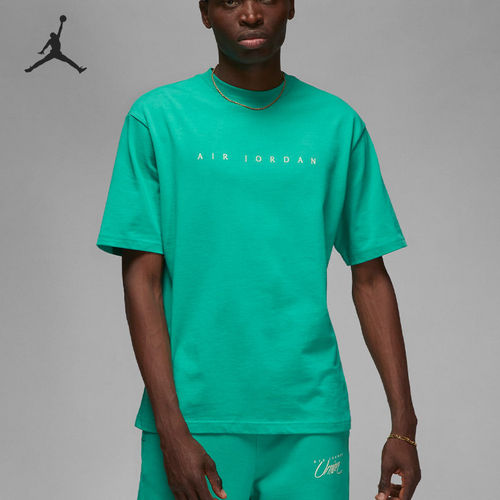 Nike/耐克正品JORDAN男士圆领套头运动耐穿短袖DV7344-348