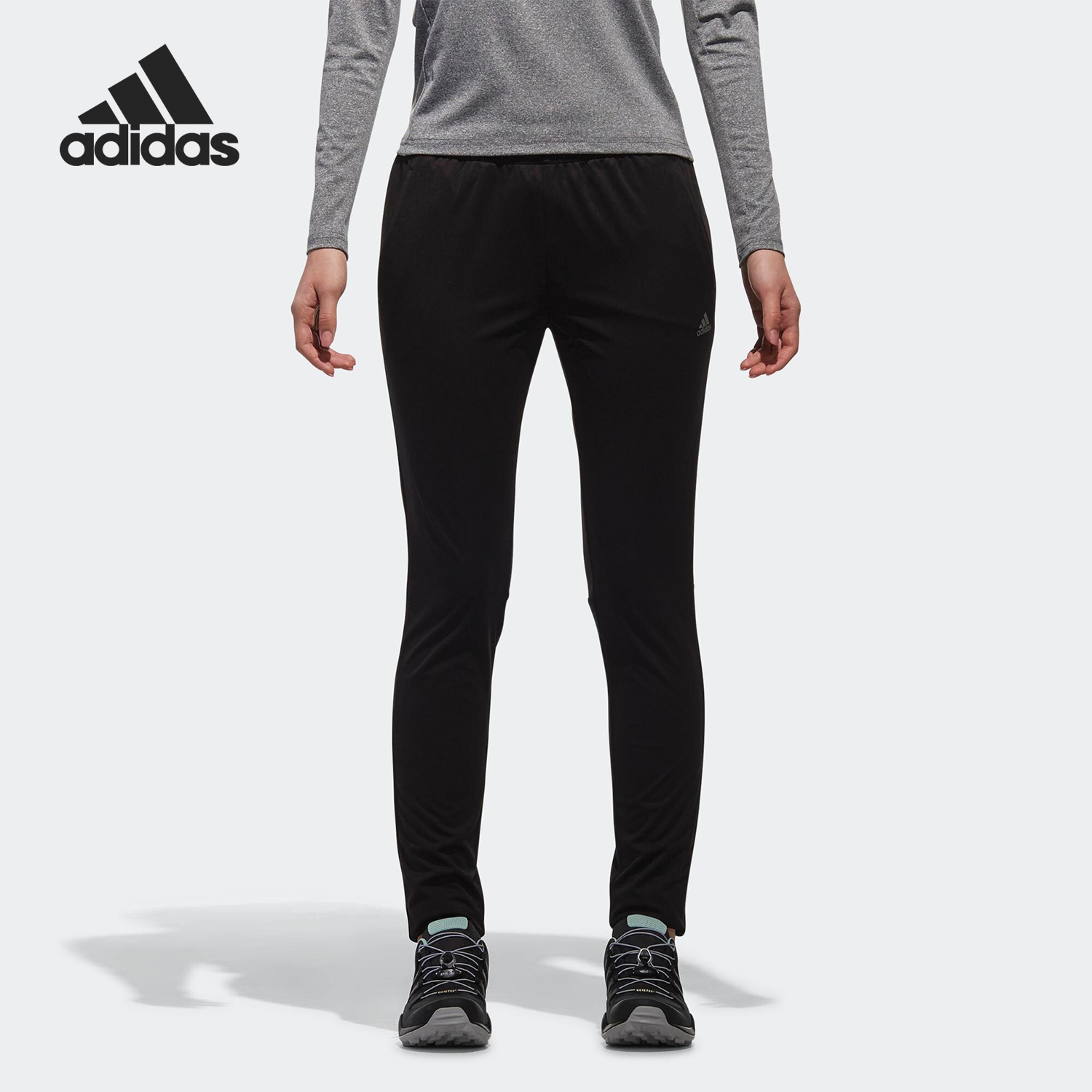 阿迪达斯正品女士运动长裤