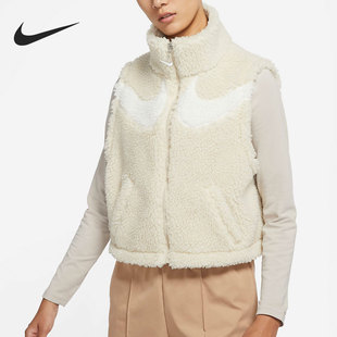 DH1092 Nike 潮流运动羊羔毛马甲 休闲女子时尚 206 耐克正品