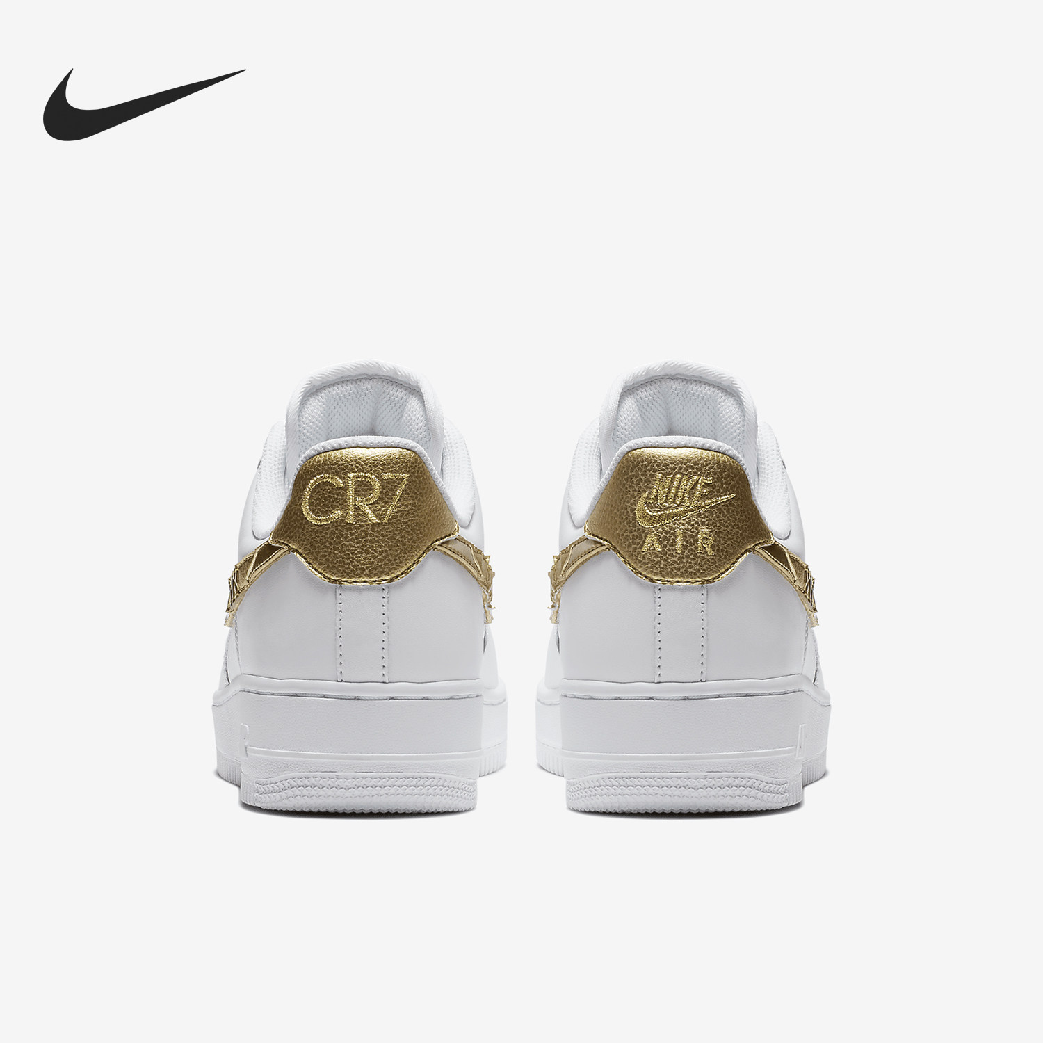 Nike/耐克正品Air Force 1 07 CR7男士经典板鞋AQ0666-100
