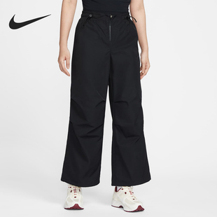 FV7825 Nike JORDAN女士宽松梭织防水休闲裤 新款 010 耐克正品