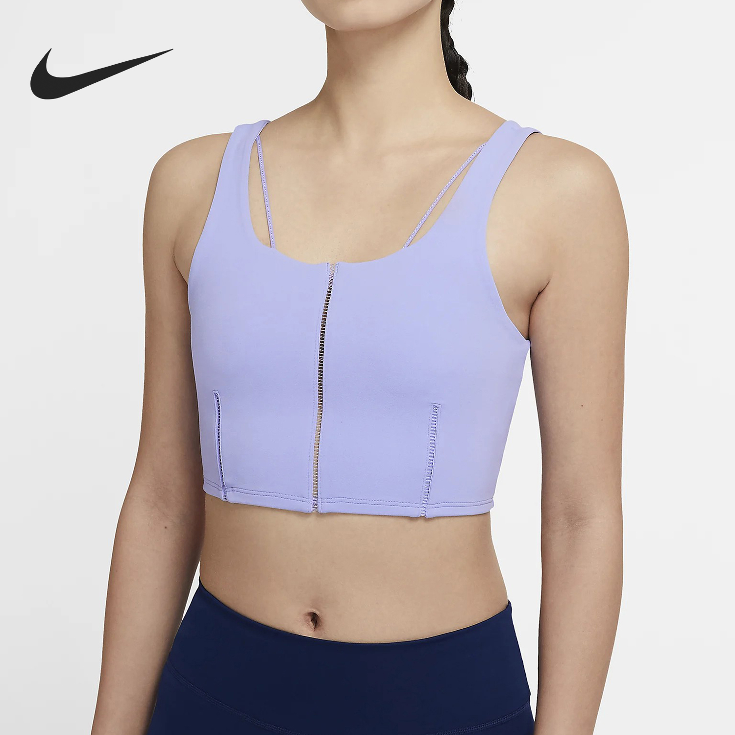 Nike/耐克正品2025秋季女士舒适透气训练柔软运动内衣CJ3666-569
