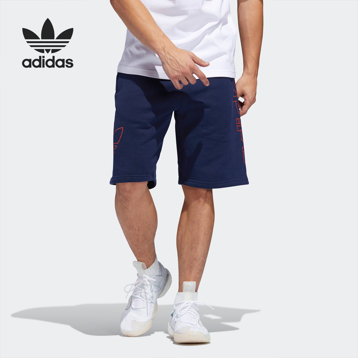 Adidas/阿迪达斯正品 三叶草夏季新款 男子短裤休闲裤 DV3273