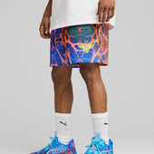 男士 2025夏季 宽松训练时尚 印花短裤 Puma 630850 彪马正品