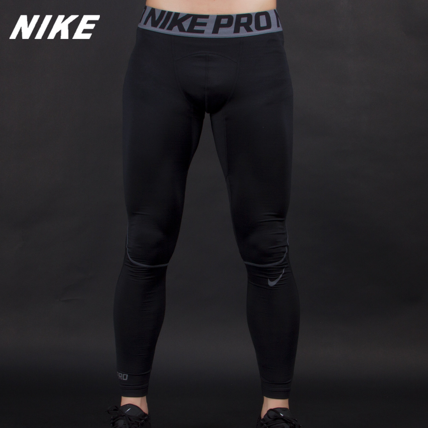 Nike/耐克正品男子新款紧身弹力裤跑步小脚裤训练长裤802002