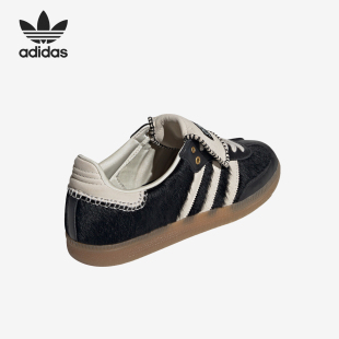 舒适保暖防滑低帮板鞋 男女同款 IE0580 阿迪达斯正品 Adidas