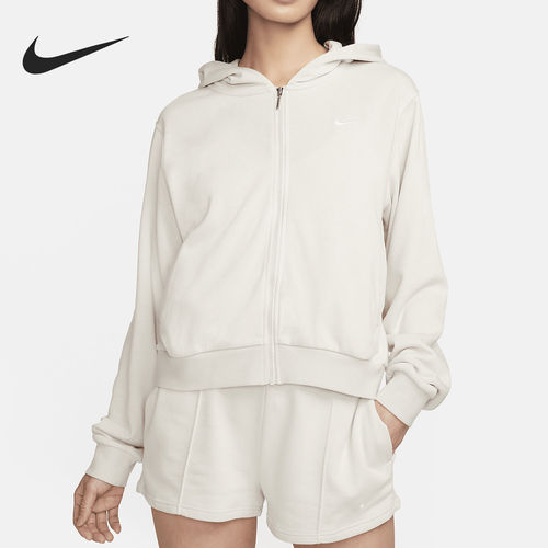Nike/耐克正品2026女士连帽开衫休闲舒适运动服BV3343-100