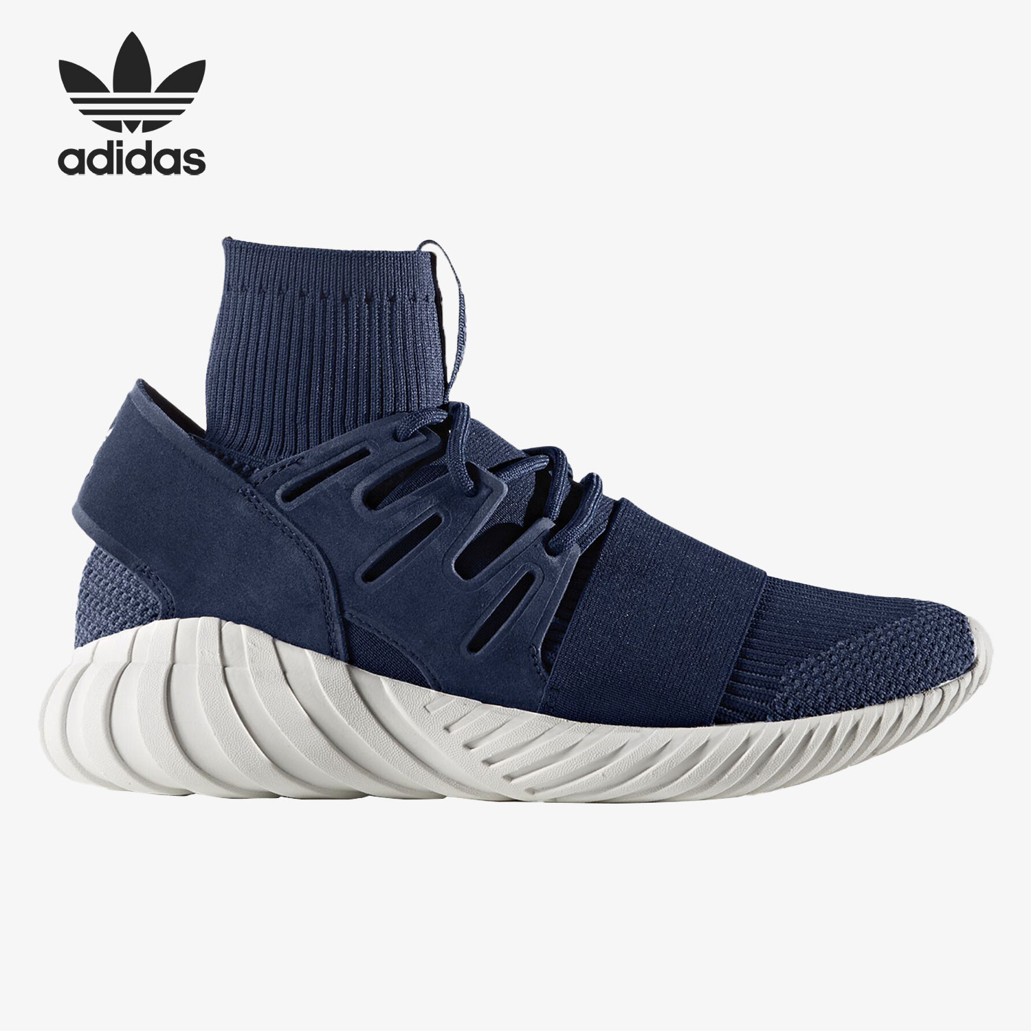 Adidas/阿迪达斯正品三叶草Tubular Doom PK男女同款运动鞋S80103