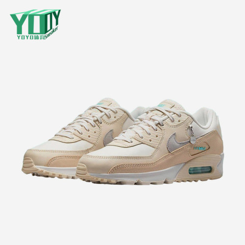 Nike/耐克正品Air Max 90女士减震气垫耐磨低帮跑步鞋DZ5194-001
