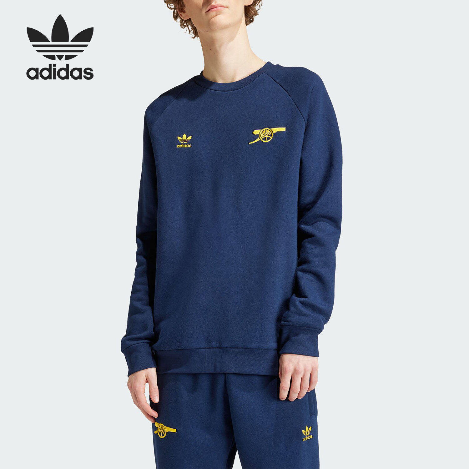 阿迪达斯正品男士运动卫衣