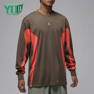 耐克正品 T恤IF1886 春秋JORDAN男士 印花球衣长袖 040 透气时尚 Nike