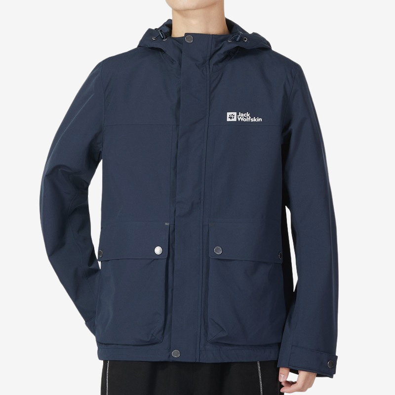 Jack wolfskin/狼爪正品秋季男子户外防风运动冲锋衣5120273
