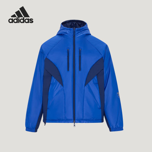 Adidas阿迪达斯正品FOS RVS PAD J男双面穿拒水保暖棉服KY5314