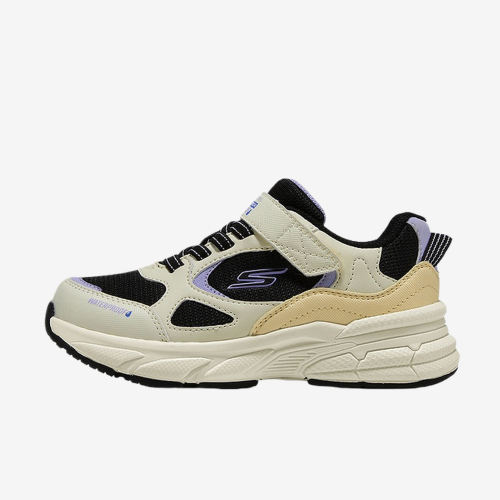 Skechers斯凯奇正品大童魔术贴低帮日常出行运动鞋303481L-WBPR