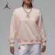 Jordan女士圆领潮流针织宽松卫衣HV9371 Nike 耐克正品 838