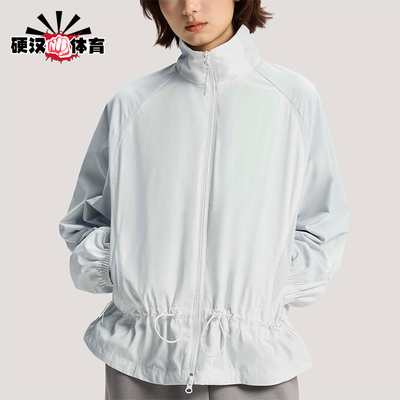 Adidas/阿迪达斯正品FOS WOVEN JACKET女士经典立领外套KU5355