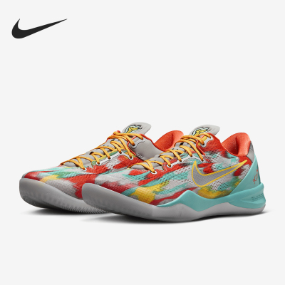 Nike/耐克正品Kobe 8男女轻盈回弹稳定支撑篮球鞋FQ3548-001