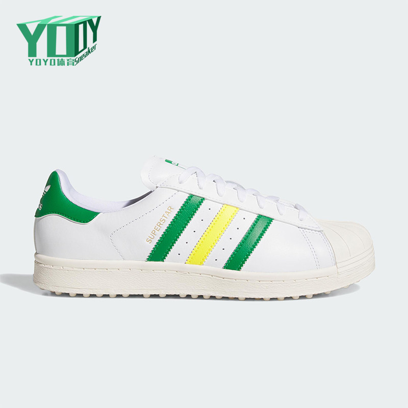 Adidas/阿迪达斯正品三叶草男女同款低帮高尔夫球鞋IH8533