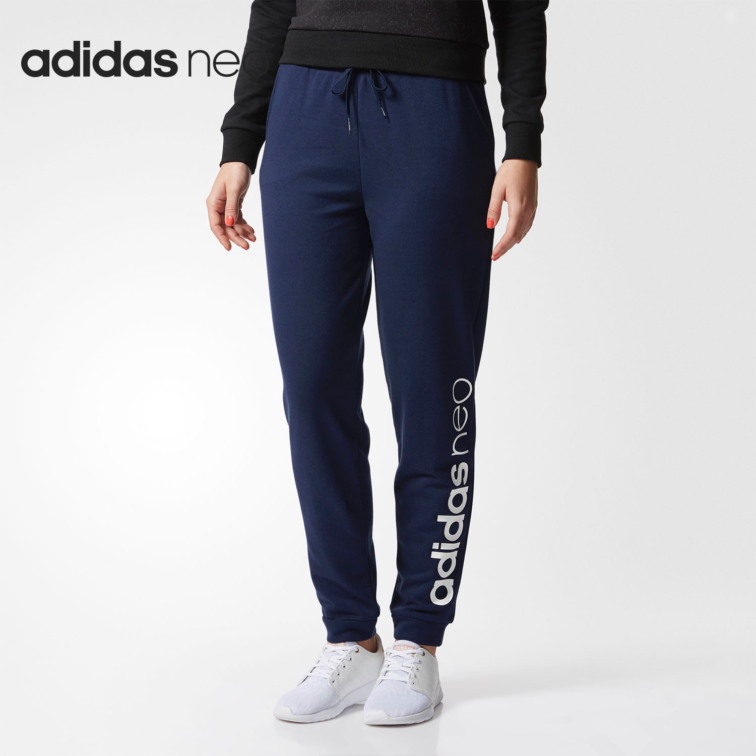 Adidas/阿迪达斯针织休闲长裤