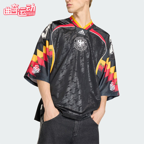 Adidas/阿迪达斯正品三叶草男士运动针织休闲球衣短袖T恤KD5980