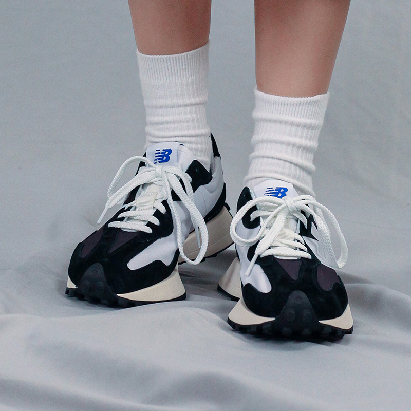 New Balance/NB正品运动男女同款防滑耐磨回弹低帮休闲鞋MS327LB1
