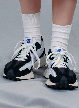 New Balance/NB正品运动男女同款防滑耐磨回弹低帮休闲鞋MS327LB1