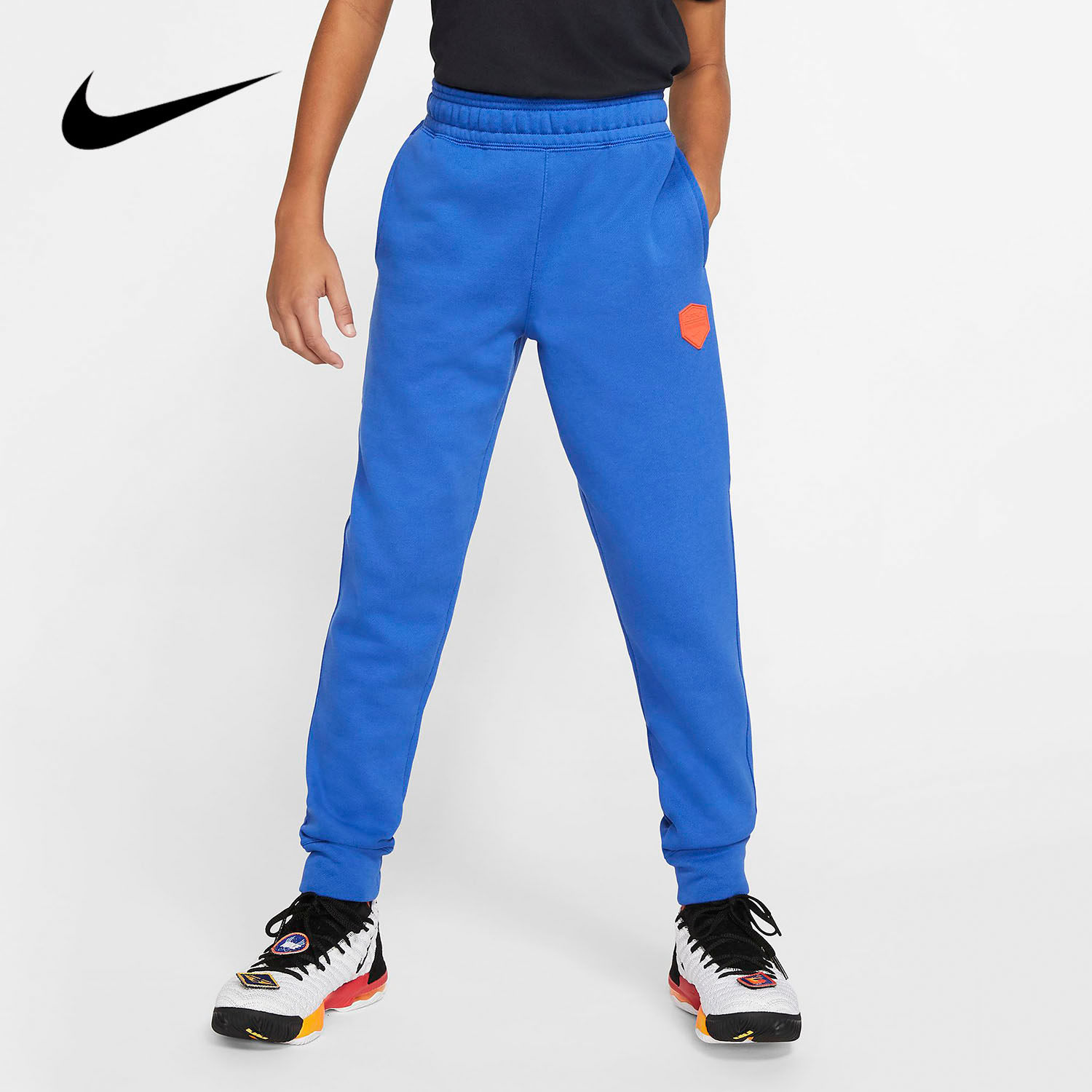 Nike/耐克正品新款LEBRON 大童（男孩）起绒篮球长裤 BV4400