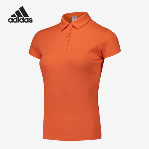 Adidas/阿迪达斯正品夏季女士翻领修身网球短袖POLO衫CW0868